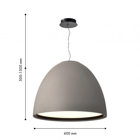 Подвесной светильник светодиодный Favourite Halva 4813-6P LEDx50W 3000K