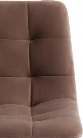 Стул полубарный CHILLY (mod. 7095пб ) (Ткань,Металл /Бежевый,Черный)