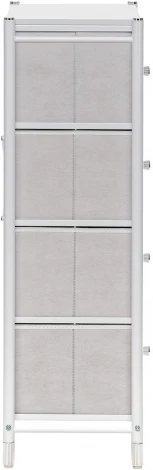 Комод Leset Нирита/Хайди, 4 ящика, Белый (Сталь,Экокожа/Белый) арт.2500000209673