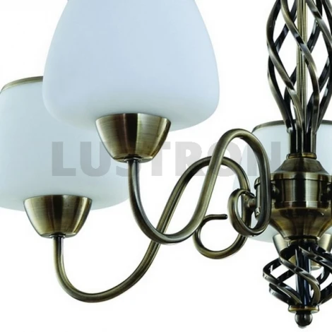 Подвесная люстра IDLamp 828 828/5-Oldbronze