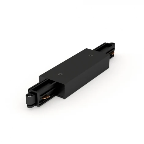 Коннектор прямой для трека Black RAUMBERG KTK1ILBk (220V)
