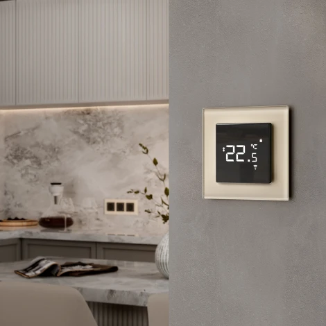 Рамка на 1 пост Favorit (молочный, стекло) Werkel W0011141 (a058813)