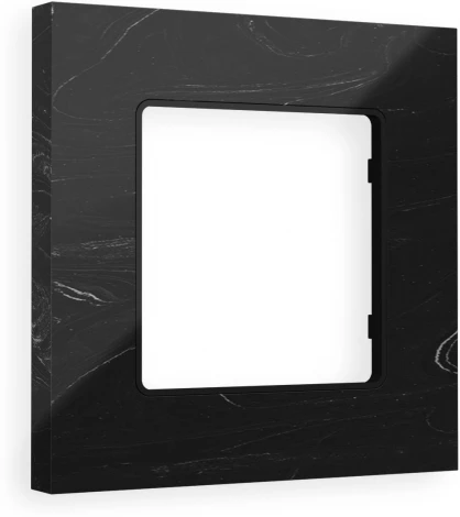Рамка Ambrella Volt ALFA Grand (Черный мрамор) 1-ая AF930701