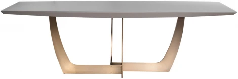 Кухонный стол Garda Decor 58DB-DT14803 (Золото/Серый)