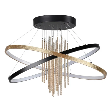 Подвесная люстра Odeon Light L-vision 3901/70CL (LED, 220V, подвески, на тросе, кольцо)