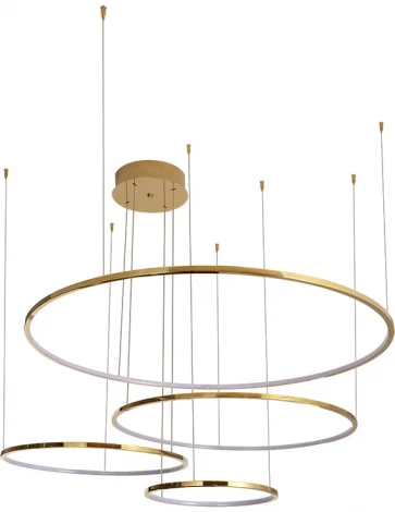 Подвесной светильник светодиодный Newport 15000 15104/S champagne gold (220V, на тросе)