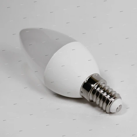 Лампа светодиодная Horoz, свеча, E14, 6W, 220V, теплый (3000K)