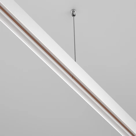 Коннектор прямой накладной белый Maytoni Accessories for tracks Exility TRA034C-21W