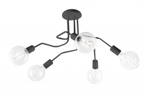 Потолочная люстра Lampex Sebastiano 670/5 CZA