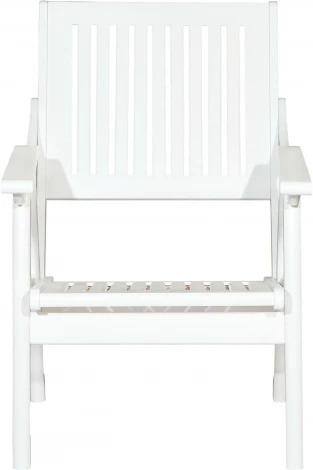 Кресло Массив решетка, каркас снег Mebelik арт.007763