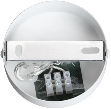 Подвесной светильник Lumion Animaisa 8002/1A белый, черный металл/металл, текстиль Е27 60W 220V (на проводе, круглые)