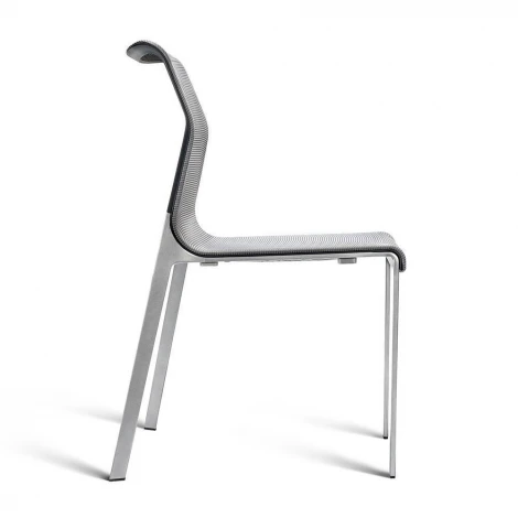 Кресло Pegus без подлокотников серая сетка