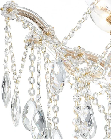 Потолочная люстра на штанге Lumien Hall Kaya LH0027/8C-FGD