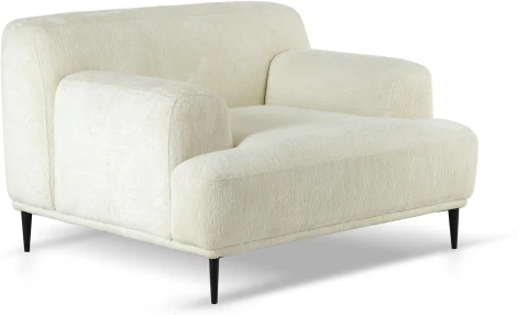 Кресло Portofino ОГОГО Обстановочка! (Велюр/Белый) арт.921153