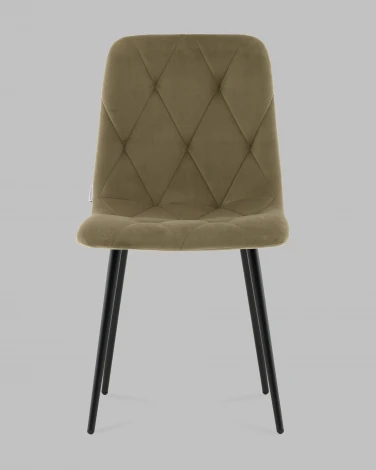 Стул Одди Diamond велюр пыльно-оливковый Stool Group арт.УТ000041444