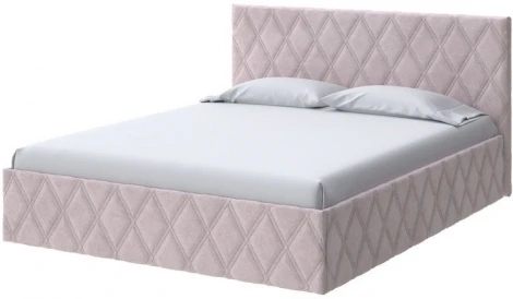 PROxSON Кровать Fresco (Ткань: Велюр Teddy Лунный) 90x200