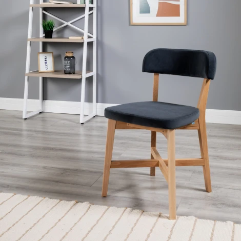 Стул Frank Pro Diag Grey/Натуральный бук R-Home арт.400010990h