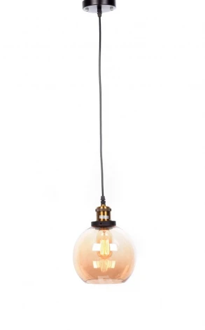 Подвесной светильник Lumina Deco Navarro LDP 6802 TEA (220V, на проводе, шар)