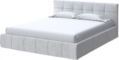 PROxSON Кровать Varna без основания (Ткань: Жаккард Tesla Стальной) 160x200