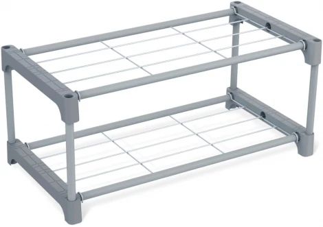 Полка для обуви SHT-SR5-P серый/темно-серый Sheffilton 3314423201