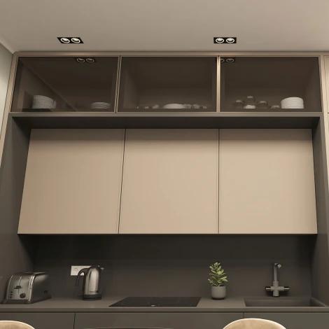 Встраиваемый светильник DK2060 DK2062-BK (220V)