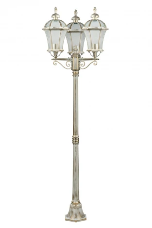 Наземный фонарь Oasis Light ROMA L 95208LB Gw (220V, IP44)