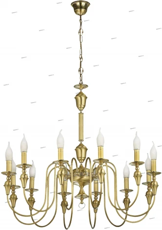 Подвесная люстра Jupiter Symfonia 871 SM 12 (220V, на цепи, подсвечник, свеча)