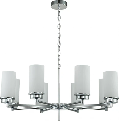 Подвесная люстра Escada Legacy 2119/8S E14*40W Chrome (220V, на цепи)