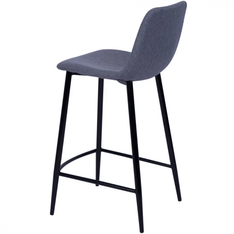 Стул полубарный Vicky серый