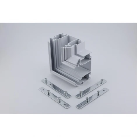 Соединитель угловой плоский для натяжного потолка Aployt Magnetic track 220 APL.0286.10.02