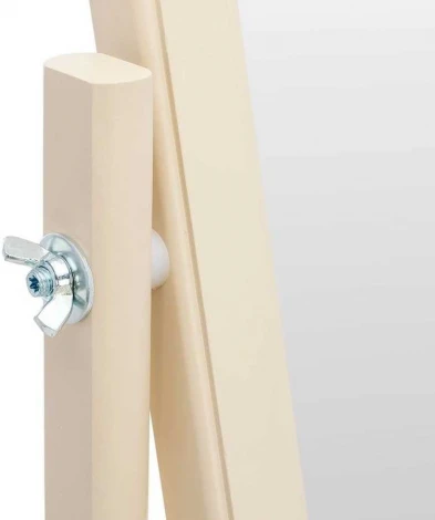 Зеркало напольное В 27Н слоновая кость 137 см х 42,5 см от фабрики Mebelik