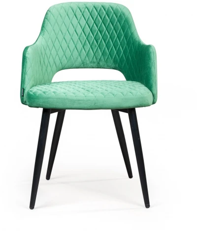 Стул с подлокотниками William,бархат нефритовый Top Concept WILLIAM 2000000000619