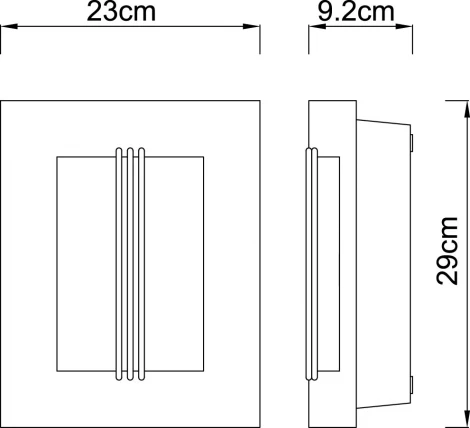 Настенный светильник уличный Globo Orlando 3156-2 (220V)