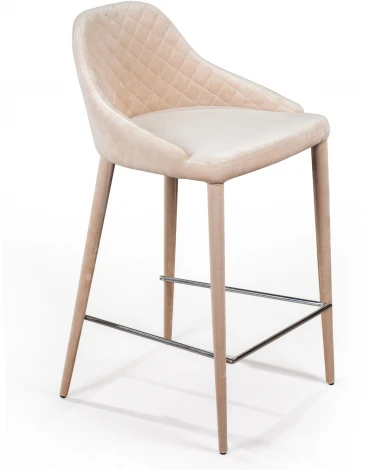 Стул полубарный Douglas, бархат бежевый Top Concept DOUGLAS 2000000000275
