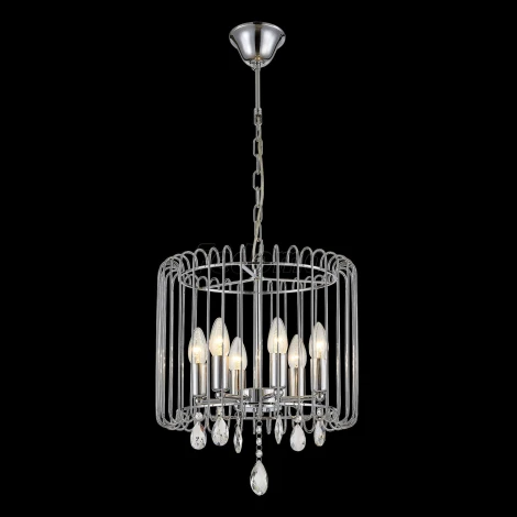 Подвесная люстра Citilux Джина CL462161 (220V, на цепи, подсвечник, свеча)