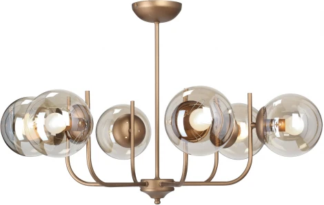 Потолочная люстра на штанге V3957-7/6PL Vitaluce (220V, шар)