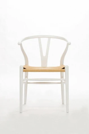 Интерьерный стул Wishbone Белый
