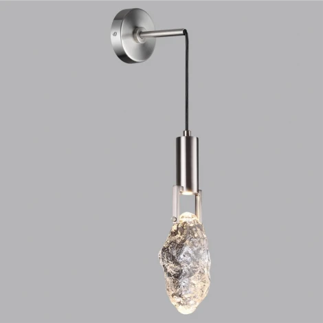 Бра Odeon Light Lia 6696/5WL MIDCENT матовый никель/металл/стекло IP20 LED 5W 3000K (220V)