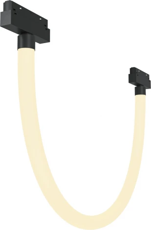 Трековый подвесной светильник с гибким неоном гибкий 48V Tau Exility 3000K 20Вт 360° LED (магнитный) Maytoni Technical TR101-2-20W3K-B