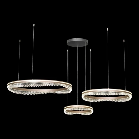 Подвесной светильник Lussole Hardin LSP-7427 (LED, 220V, на тросе, кольцо)