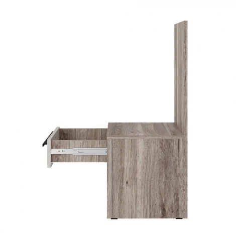 Тумба БТС прикроватная ТБ-11, Дуб смоки, Кашемир