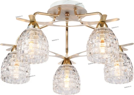 Потолочная люстра Maytoni Eurosize 7 TOC007-05-G