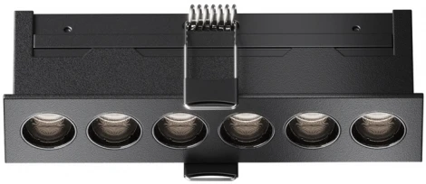 Встраиваемый линейный светильник светодиодный Maytoni Points DL065-12W3-6K-B (220V)