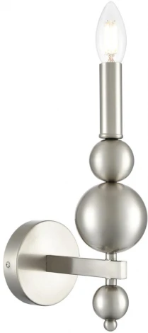 Бра Lumion Nana 8107/1W никель, металл E14 1*40W 220V (свеча)