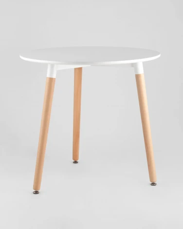 Стол круглый EAMES DST  D80 белый Stool Group арт.УТ000039064