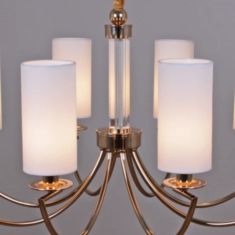 Подвесная люстра ILLUMICO IL2358-8POR-39 GD