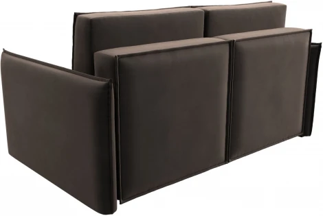 Диван прямой Либерти мини (Коричневый/Велюр) Лига Диванов арт.121897