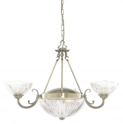 Подвесная люстра Arte Lamp Windsor White A3778LM-3-2AB