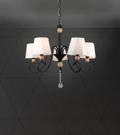 Подвесная люстра Wedo Light Shanita WD3590/5P-BK-WT