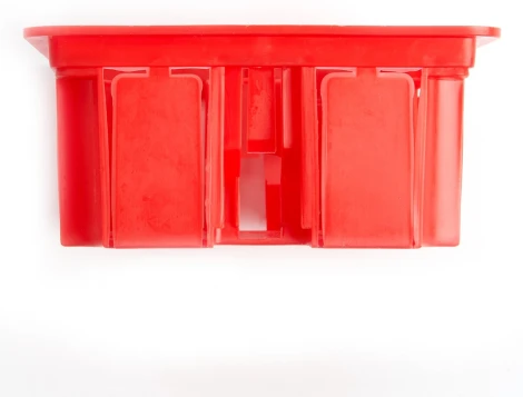 Коробка монтажная для сплошных стен с крышкой Stekker 49004